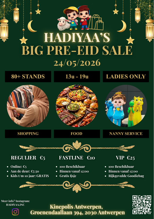 STANDHOUDERS: Big Pre-Eid Sale